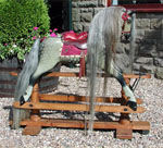 Traditional Wooden Rocking Horse antique FH Ayres from The Ringinglow Rocking Horse Company