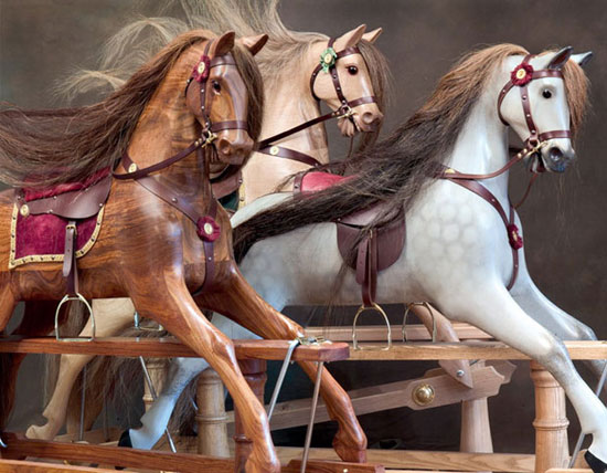 wooden rocking horse kits for sale
