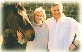 Judy and Harry Cridland welcome you to the Dapple Grey Rocking Horse website.