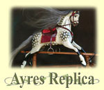 Ayres Replica Rocking Horse to buy from Ringinglow Rocking Horses